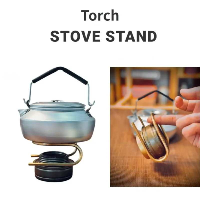 

Stove Stand Aluminum Stand Outdoor Camping Stoves Storage Rack Sturdy Portable Outdoor Camping for Trangia Alcohol Stove