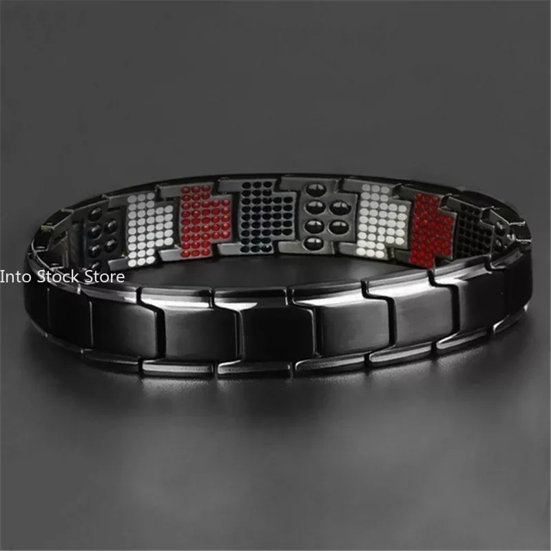 5 In 1 Weight Loss Men Couple Bracelet Magnets Slimming Removable Bangle Relieves Fatigue Magnetic Therapy Healthcare Jewelry