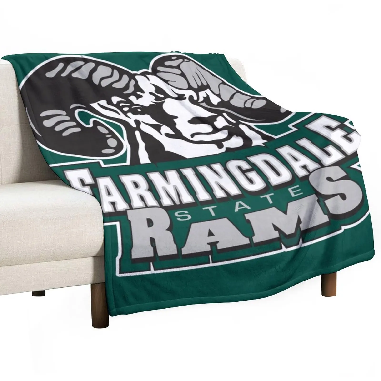 

Farmingdale State College Throw Blanket sofa Weighted Blanket Soft Plaid Decorative Sofa Blankets