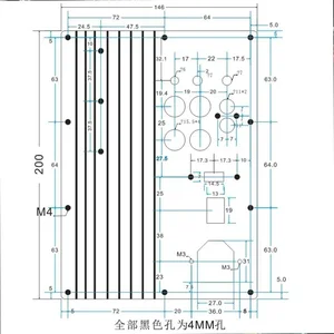 110 فولت ~ 220 فولت 100 واط 200 واط مضخم صوت ثقيل مضخم صوت رقمي لوحة مضخم الطاقة النشطة لوحة باس نقي 4ohm 8ohm DIY مكبر صوت أعلى 10 مبيعات مضخم صوت نشط لوحة مكبر للصوت - No9