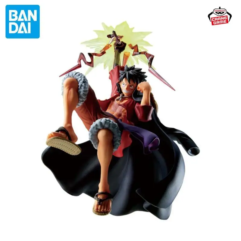

В наличии BANDAI Original BANPRESTO BATTLE RECORD COLLECTION Special One Piece Monkey D Luffy Фигурка Аниме Модель Коробка Игрушка в подарок