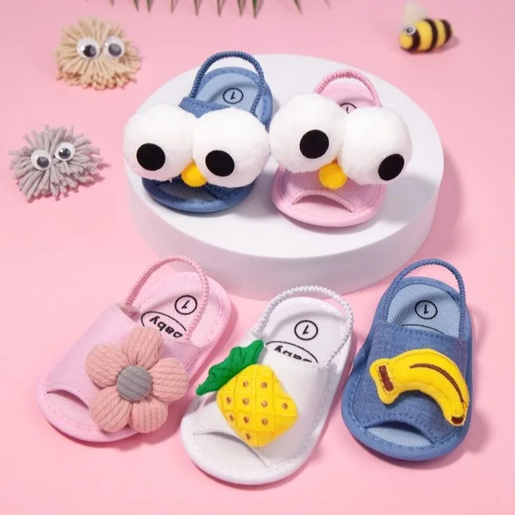 

New Warm Baby Boy Girl Shoes Multicolor Fluff Baby Girl Slipper Cartoon Newborn Toddler Anti-Slip First Walkers Crib Shoes