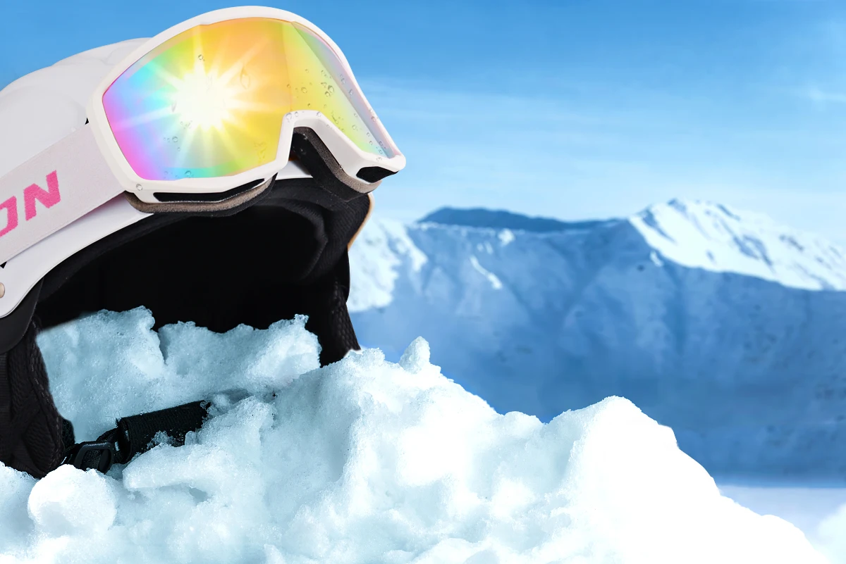 EXP VISION Ski Goggles for Men and Women, OTG Anti Fog, UV Protection Snow Goggles, Snowboard