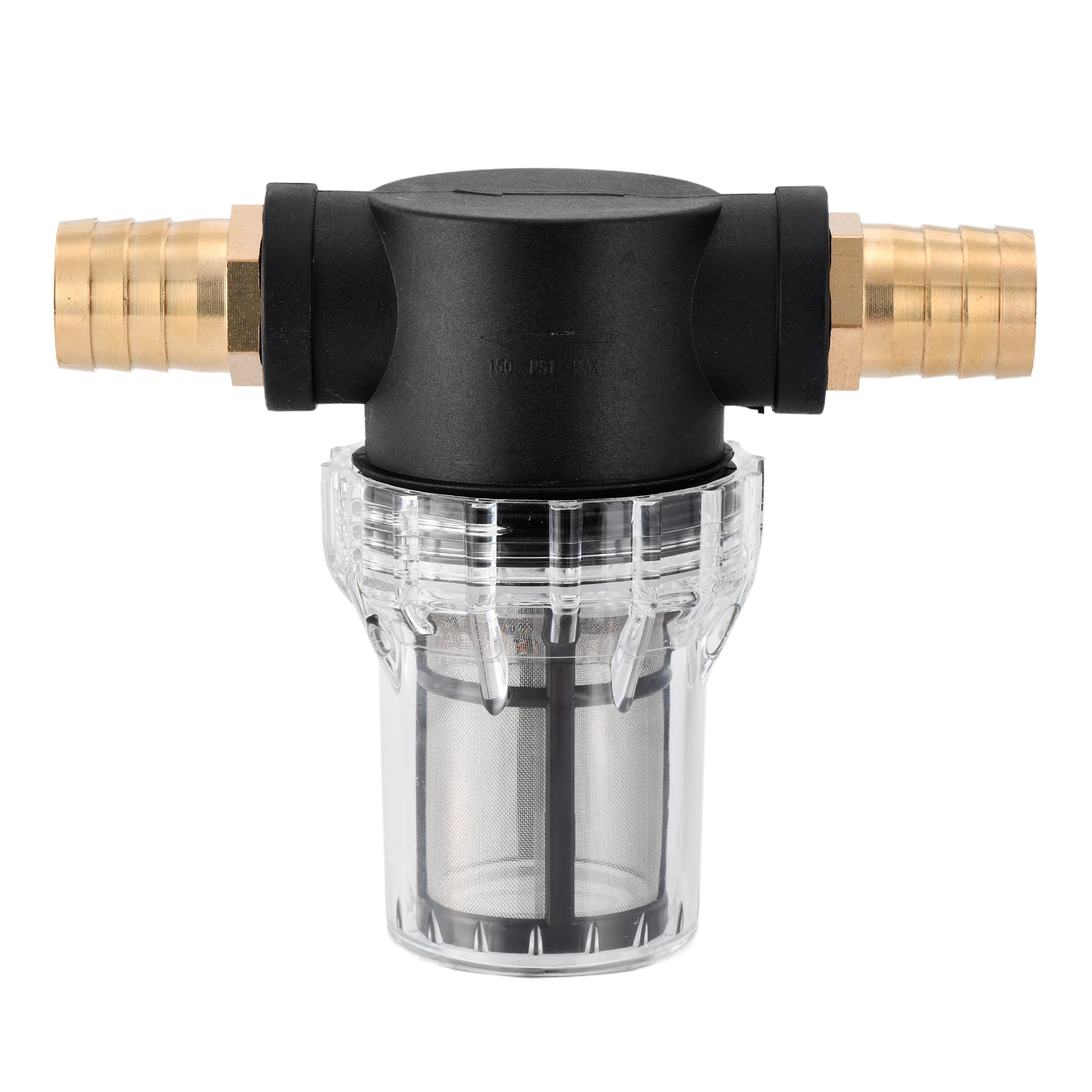 

Фильтр для дождевой воды 3/4 дюйма, сетчатый фильтр 80/200 с медным разъемом для полива сада, резервуар для воды в аквариуме