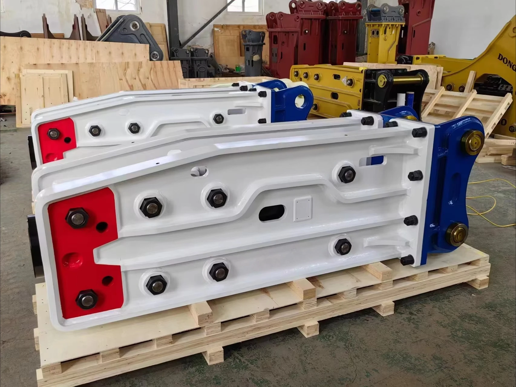 30G Attachments for Excavators Excavator Hydraulic Hammer Hydraulic Post Pounder Breaker Hammer YLB1500 Jack Hammer