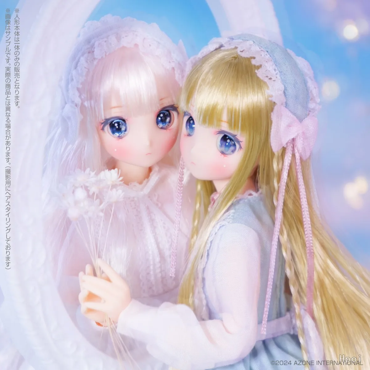 Anime peripheral figure dreamin/Mary in Wonderland Cute Loli girl genuine collection hand-made dolls are about 225mm high.