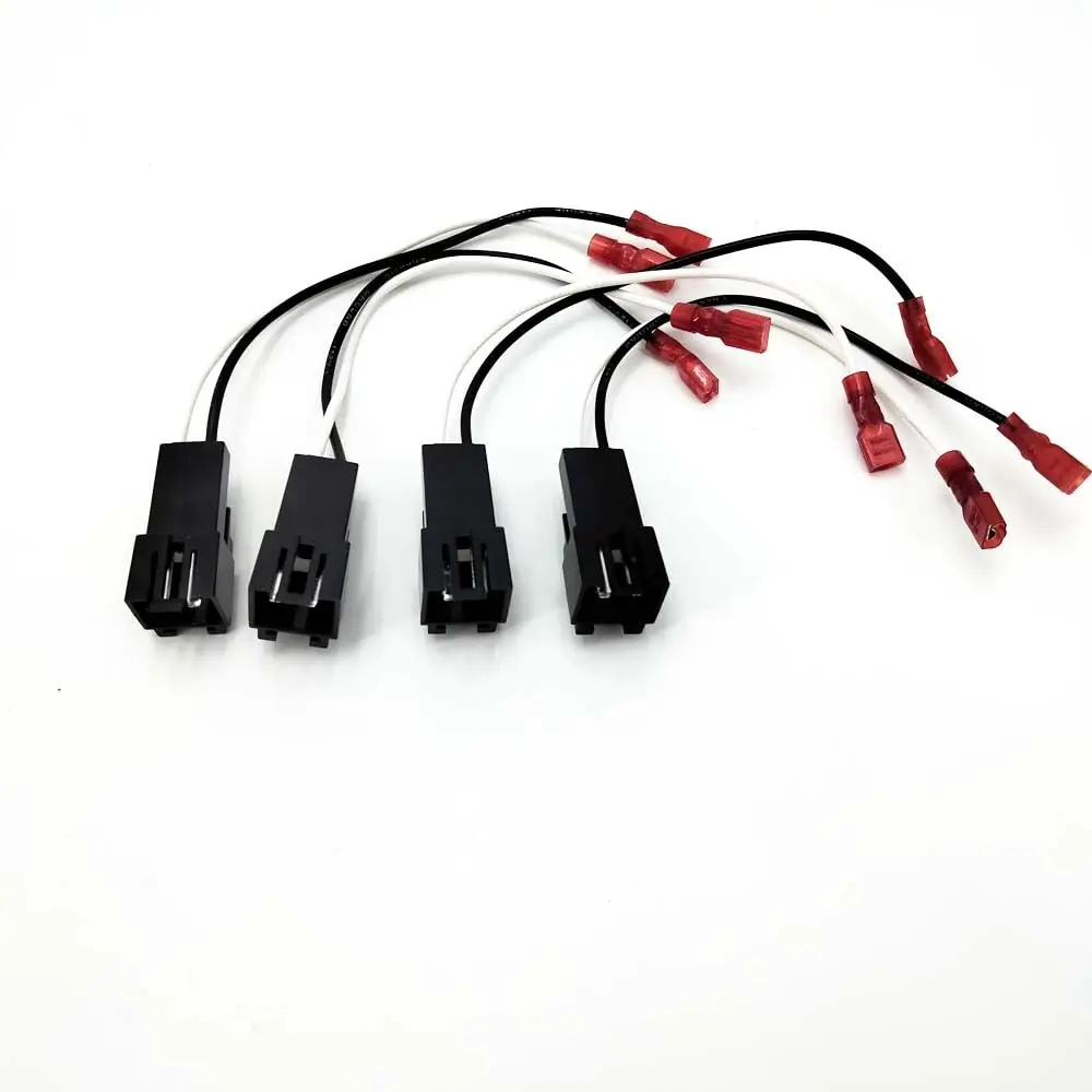 4Pcs Car Speaker Harness Adapters For Jeep Wrangler 1997-2003 Cherokee 1997-2001