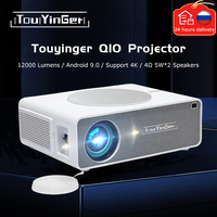 TouYinger Q10 Projector Full HD Home Theater Cinema 12000 Lumens LED Beamer 4K Projectors Wifi Android Cinema Video Beam