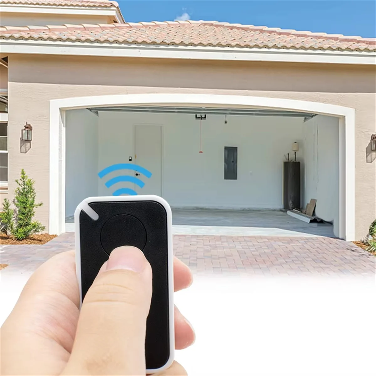 

AA91 For NICE Universal Garage Remote Control 433.92MHz 2-Channel Rolling Code C