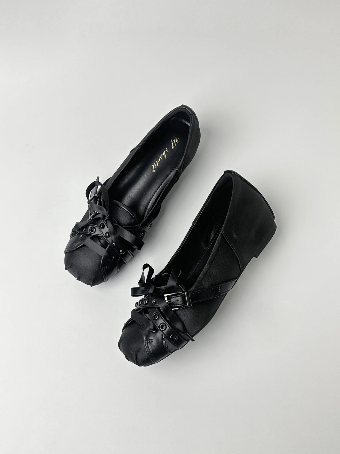 silver-ballet-flats-mary-janes-with-knots-and-leather-upper-women's-faion-oes-increased-height-of-5-cm