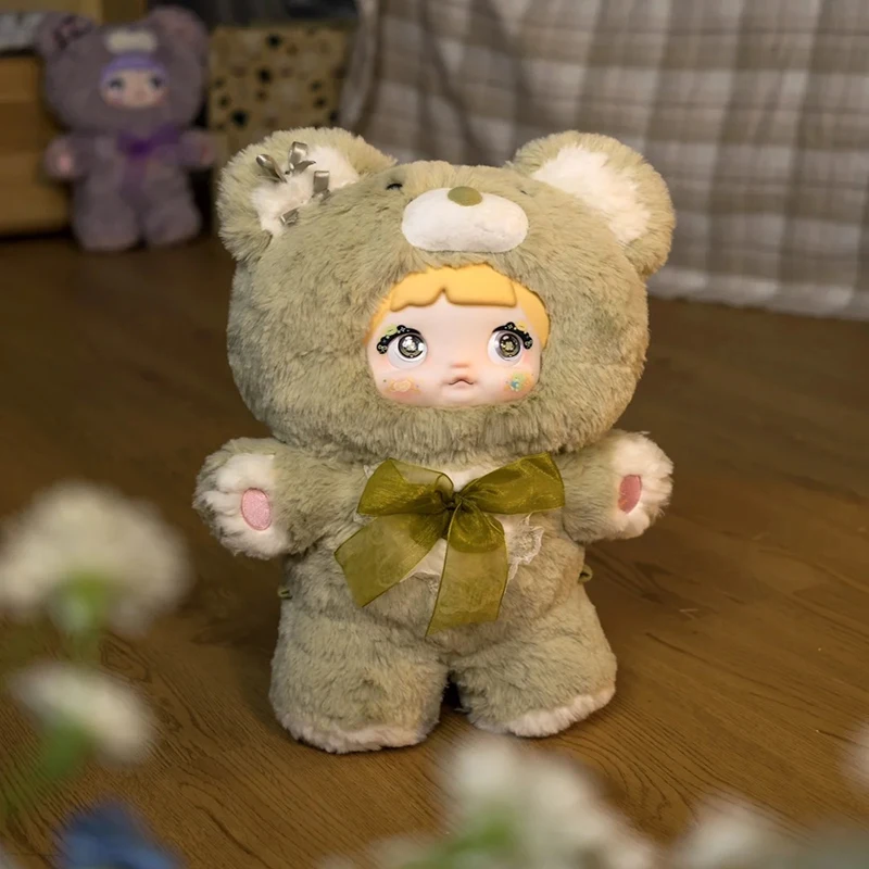 

Spot Nommi клейкий рис 400% Good Night Bear слепая коробка милая милая готовая кукла девушка значение коллекционный подарок для друзей