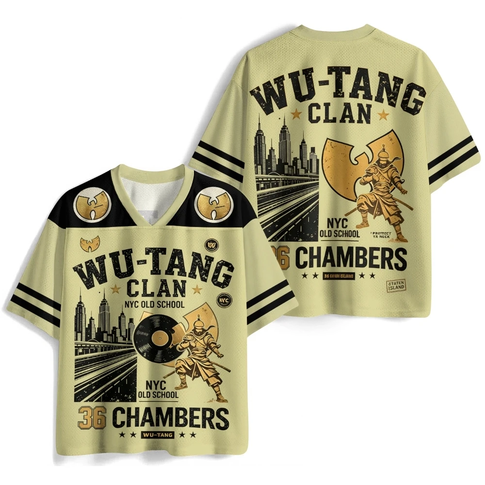 Wu-Tang Clan Band 2026 The Final Chamber Tour Forever Jersey Herren Damen Y2k Atmungsaktives Outdoor-Sport-Oberteil – Detail 2