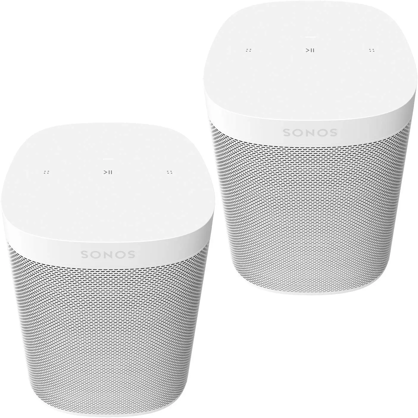 

Sonos One SL White Two Room Set Powerful Microphone-Free Speaker for Music Streaming Wireless Smart Home Audio