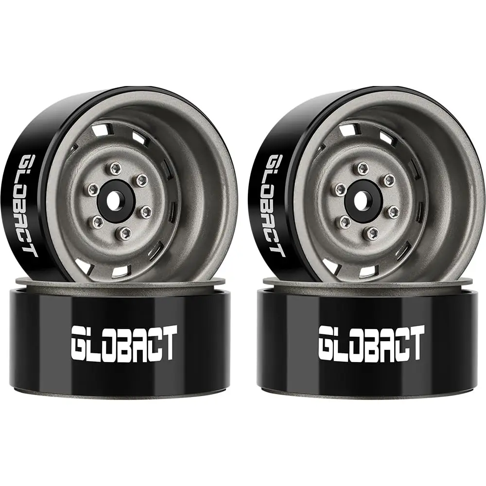 

GLOBACT 1.9 Beadlock Wheels RC Ступица колеса для 1/10 TRX4 TRX6 Axial SCX10 I II III Pro Redcat RC Crawler Обновление аксессуаров