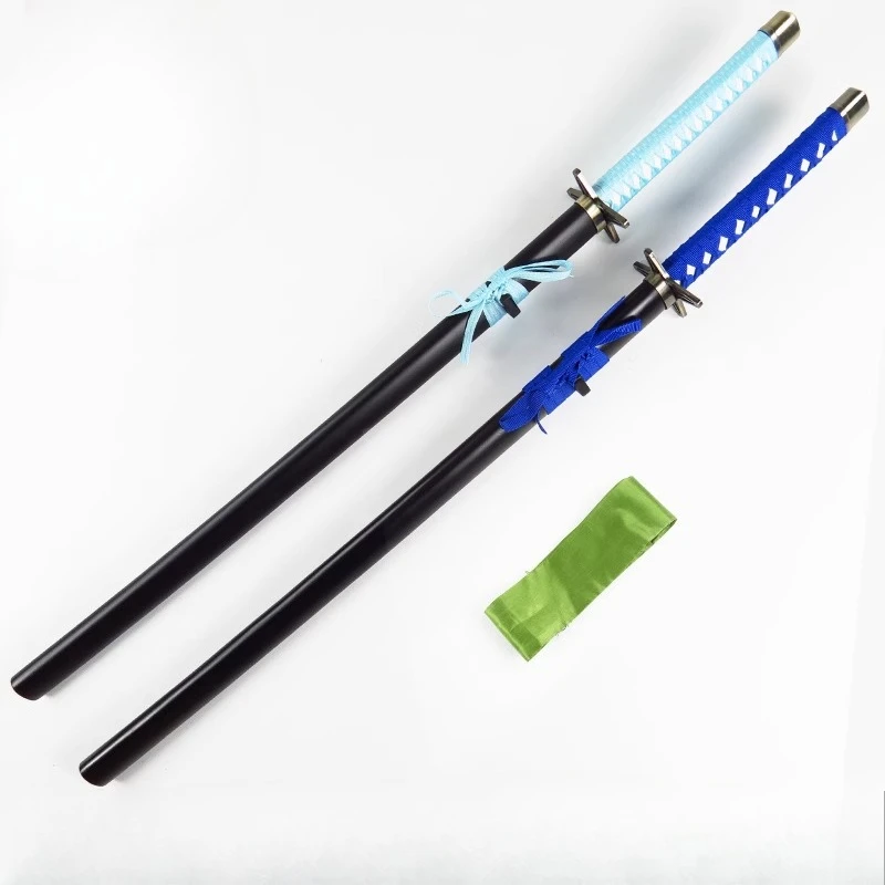 100cm COS Anime Wooden Knife Hyorinmaru Hitsugaya Toshiro Sabre Practice Kendo with Sheath Iuhe Dao