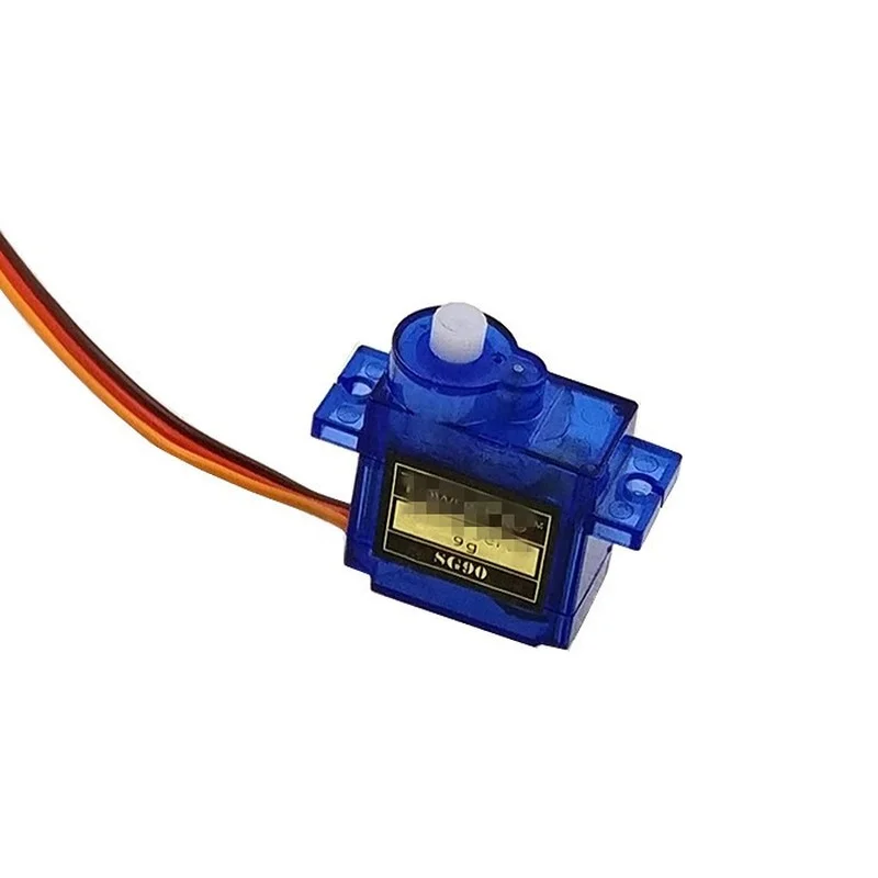 Micro Mini Servo SG90 para coche y barco, 1 piezas, SG90, 9G, para RC 250, 450, helicóptero, avión, barco, Robot MG90S