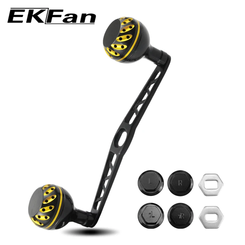 EKFAN CNC Process Aluminum Alloy Handle & Knobs Suitable For SHI & DAI Baitcasting Reel Tackle Accessorise