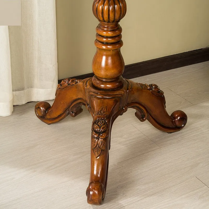 شماعة معلقة على الأرض على شكل زهرة من الخشب الصلب المنزلي، رف ملابس معلق عتيق لغرفة النوم #4