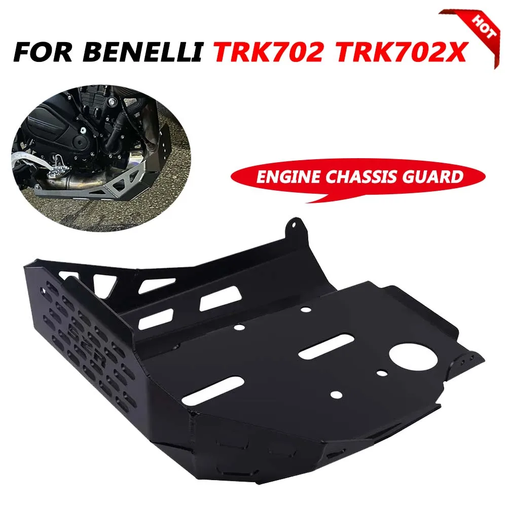 

For Benelli TRK702X TRK702 TRK 702 X TRK 702X Motorcycle Engine Chassis Guard Protection Skid Plate Sump Bash Plate Protector