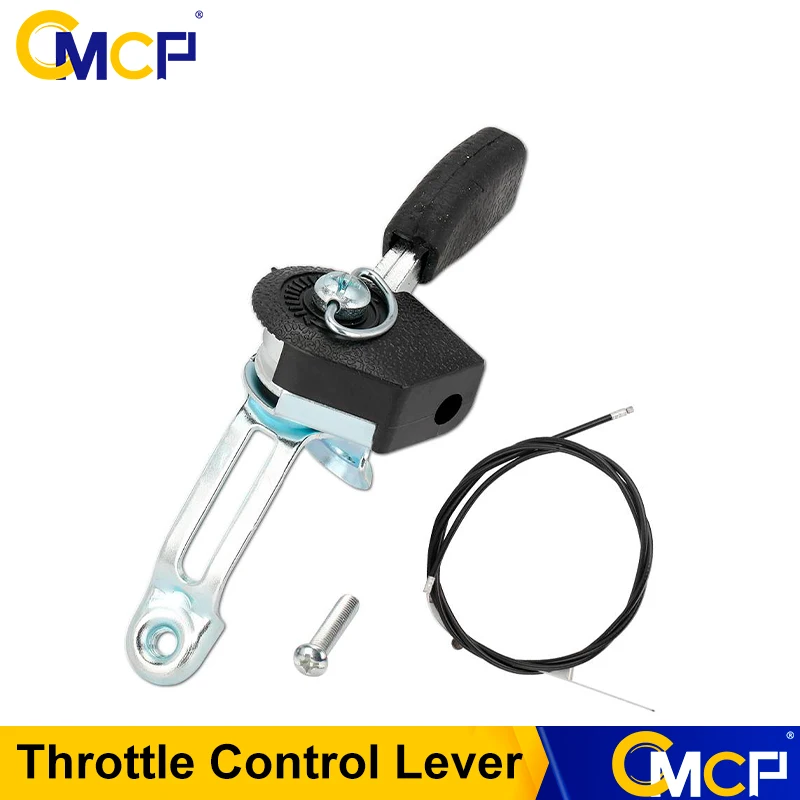 CMCP Tiller Throttle Lever Control Lawnmower Throttle Lever Accelerator Replacement Part Assistant Switches For Road Cutter