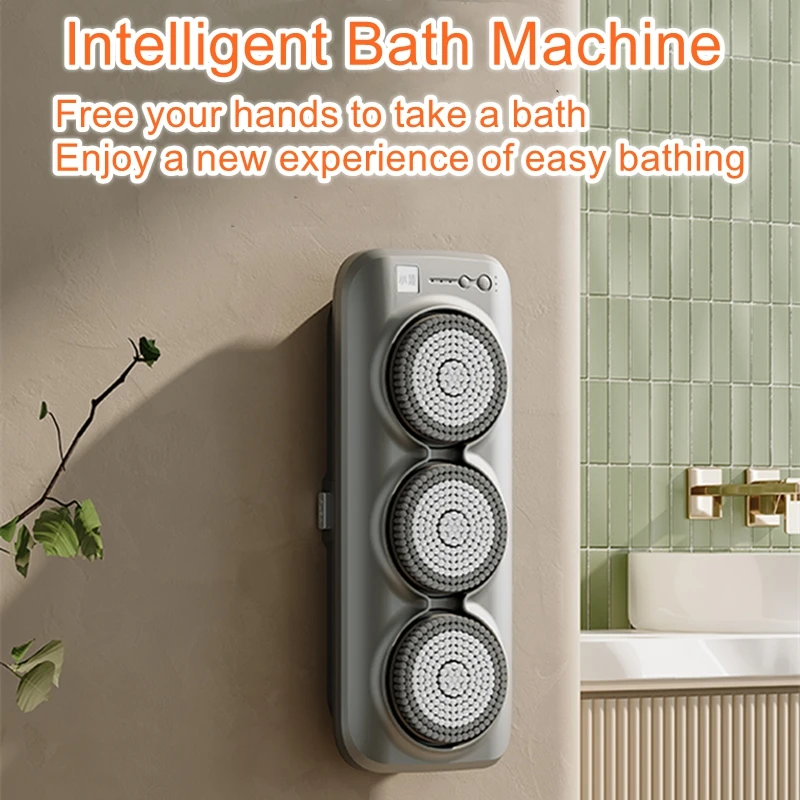 

Intelligent Bath Machine Automatic Electric Bath Scrubber Backrub Shower Brush