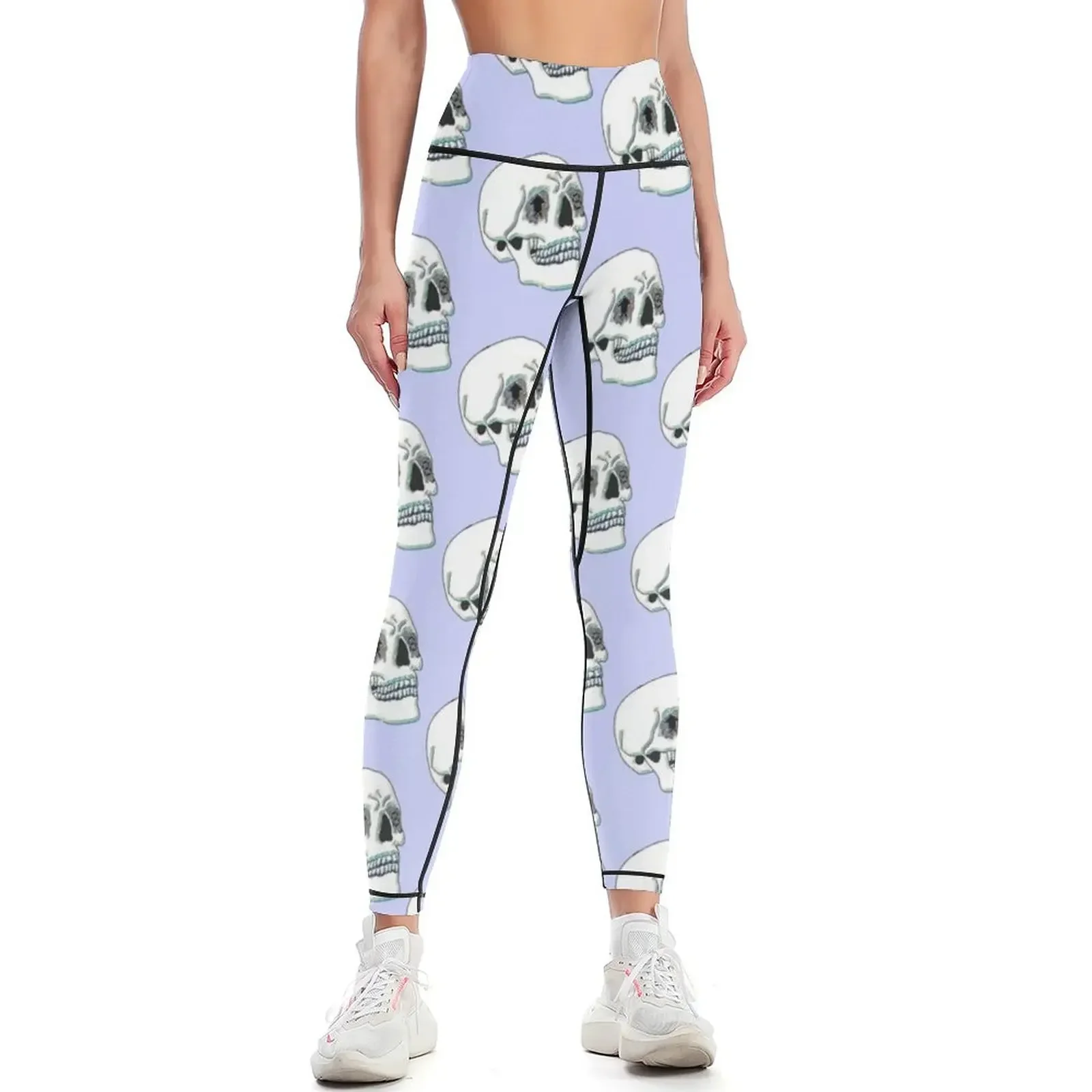 

Cool Skull Leggings Golf wear gym's sportswear Women's sports pants Sports pants woman Womens Leggings