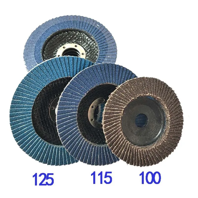 4.5Inch115/5Inch125Mesh Cover Fan Blade Fan Wiel Polijsten Slijpschijf Rvs Polijsten Pad
