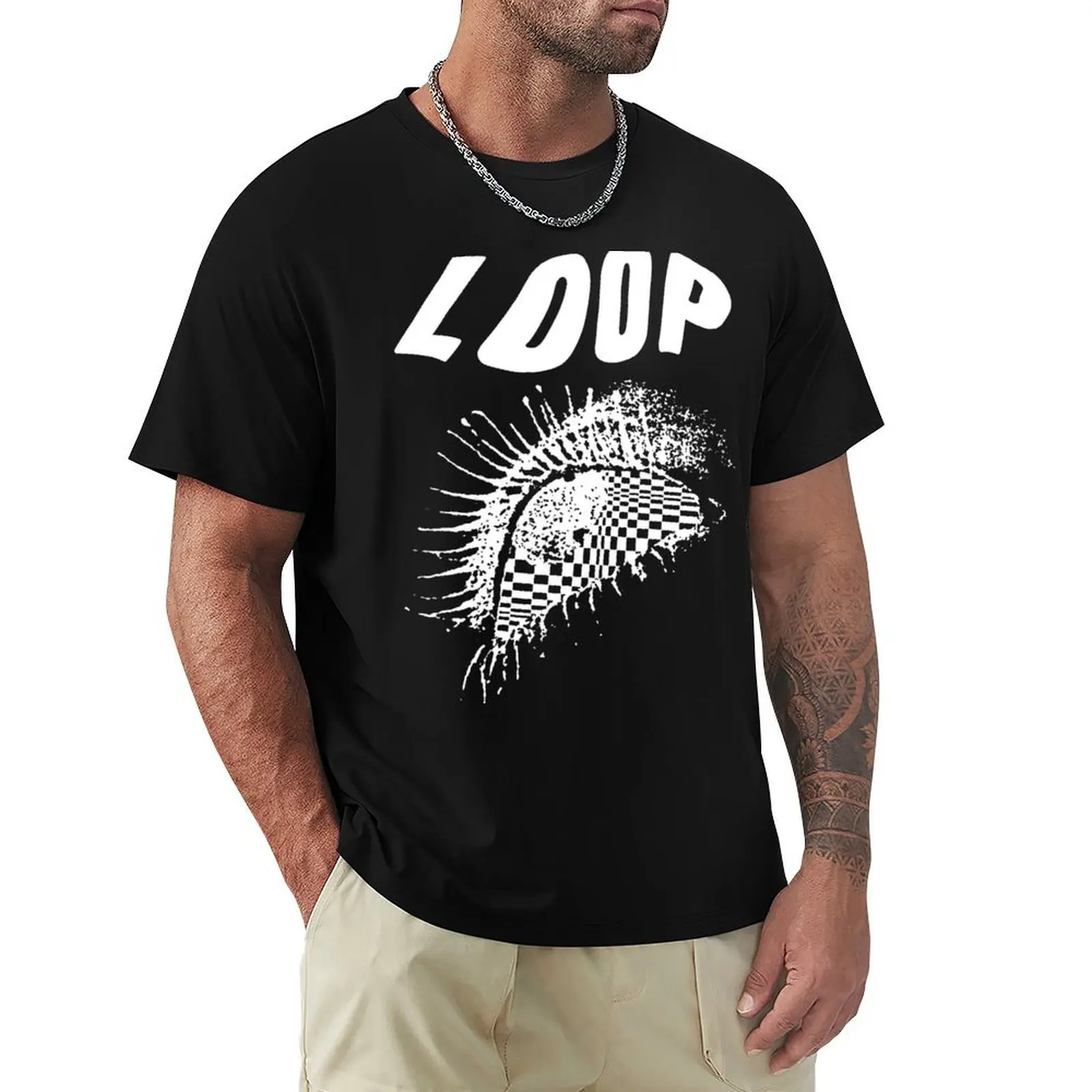 

Loop T-Shirt vintage t shirts summer 2025 designer shirts mens shirts graphic tee