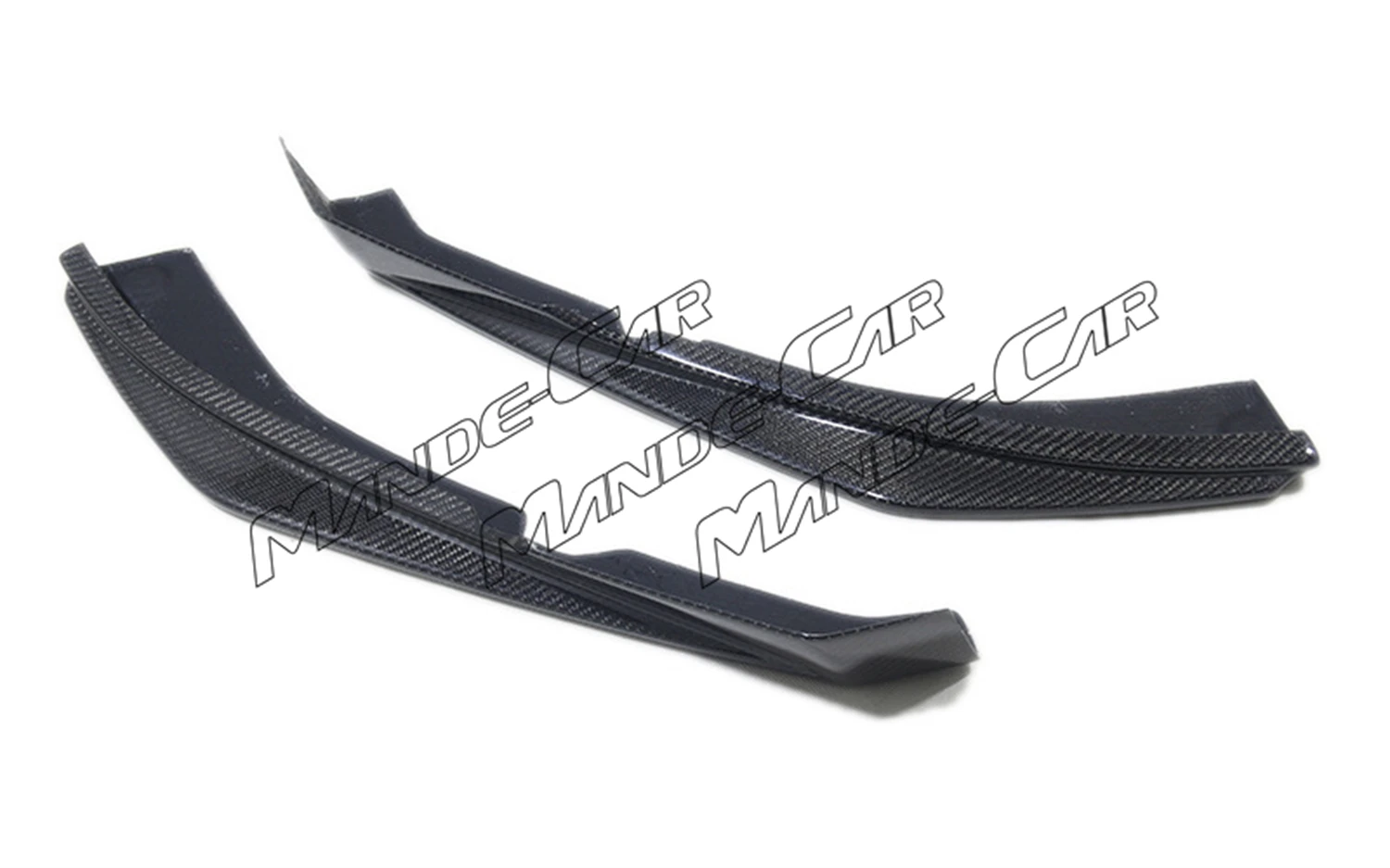 Hight Quality Carbon Fiber Front Bumper Splitter Lip For Maserati GranTurismo GranCabrio GT Car Splitter Assecories