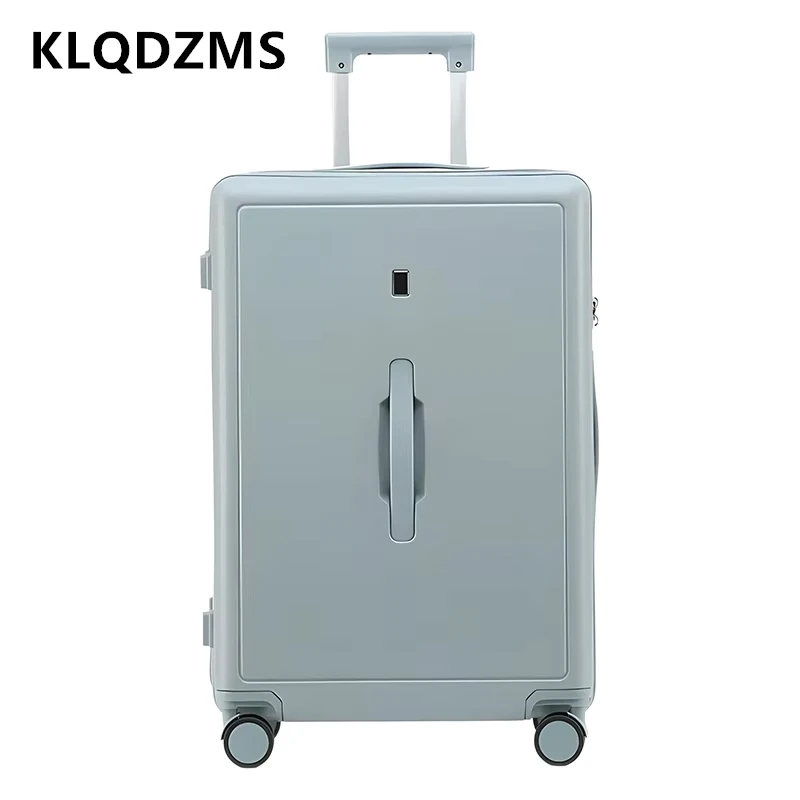 KLQDZMS-maleta de cabina de gran capacidad, maleta con ruedas, equipaje rodante Universal, ABS + PC, 20 ", 24", 26 ", 28 pulgadas