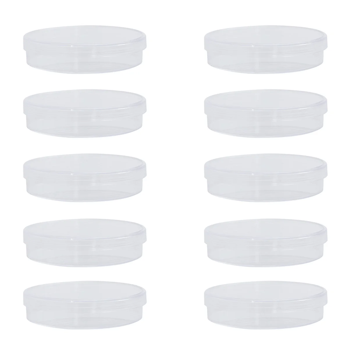 

10pcs 70mm Plastic Petri Dishes Culture Dish with Lid Petri Dish Plastic Plastic Petri Dish with Lid Petri Dishes with Lid