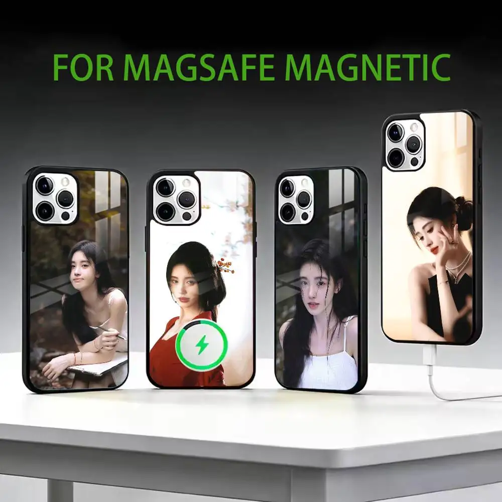 

Cecily-Ju Jingyi Phone Case For iPhone17,16,15,14,13,12,11 Plus,Pro Max Magnetic For Magsafe Wireless Charging