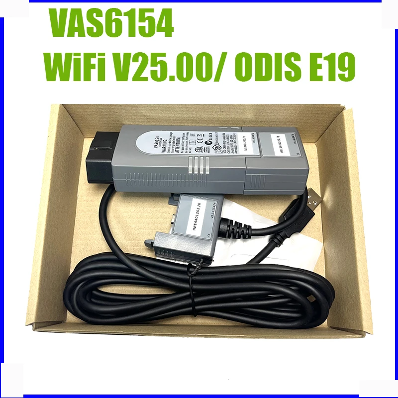 Для ODIS VAS6154 автомобильный диагностический сканер, прошивка, Wi-Fi V25.00 ODIS E19, считыватель четких кодов, полный интерфейс программирования системы