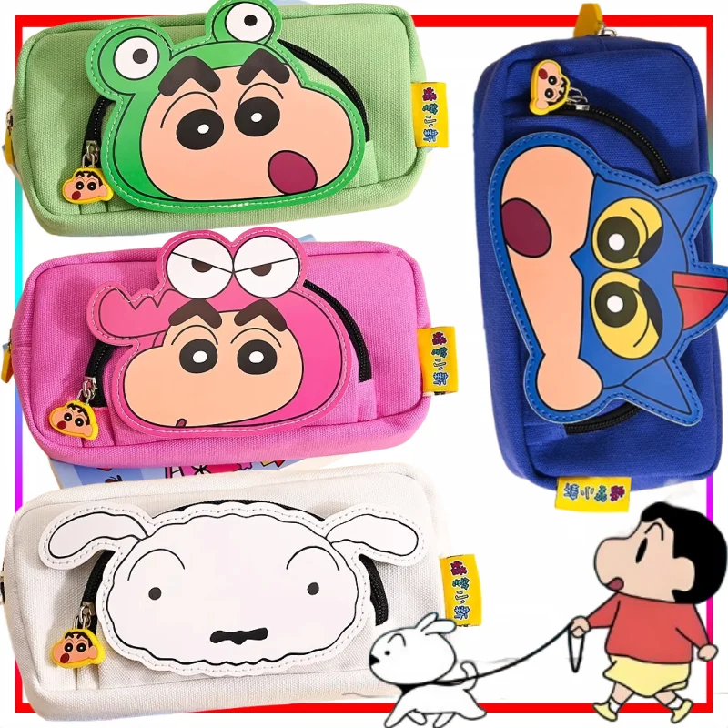 

Crayon Boy Shin C-Chan Stationery Box Cartoon Crayon Boy Shin C-Chan Pencil Case Large Capacity Stationery Storage Holiday Gifts