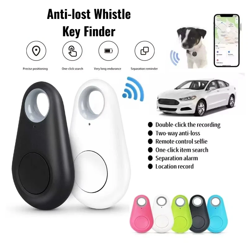 

Анти-потерянный свисток, искатель ключей, беспроводная сигнализация, смарт-тег, локатор ключей, брелок-трекер, звук свистка, светодиодный светильник, трекер вещей