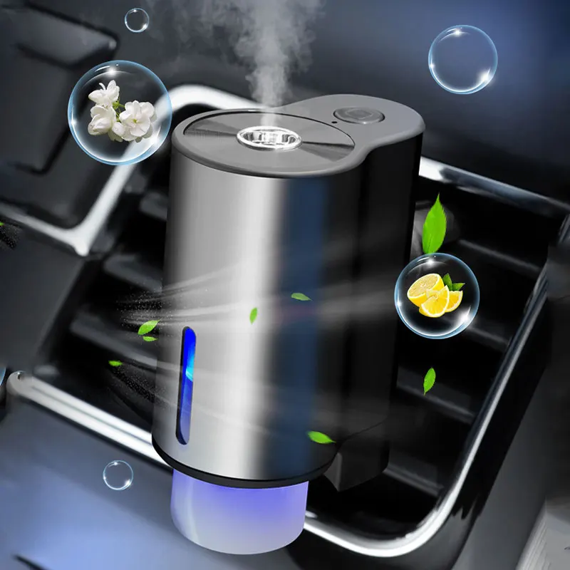 

Smart Car Air Aromatherapy Diffuser Fragrance Car Air Fresheners With Three Adjustable Oil Mist Humidifier Fragrance Diffuser