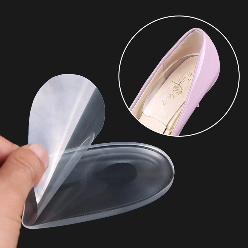 

1Pair Heel Pads U Shape Gel Silicone Cushion Plantar Fasciitis Relief Heel Spur Pain Absorbing Pads Plantar Fasciitis Cushion