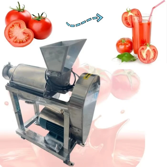 Advanced Mango Spiral Juicer Equipment Heavy Duty Fruit Crusher Press Juicer Machine Industrial Vegetable Processor