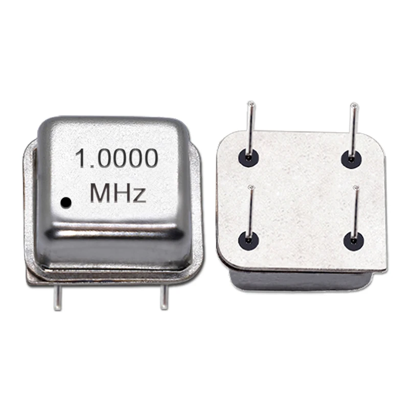 (2PCS) DIP-8 1M 1MHZ 1.000MHZ OSC 4PIN Half Size Active Square Crystal Oscillator 3.3V-5V-Compatible 15PF 20PPM