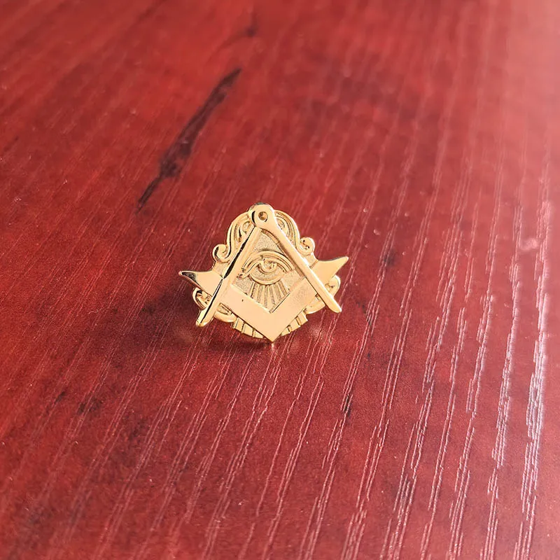 

wisdom all eye seeing freemasonry masonic lapel pin masonry pin badges metal craft badges brooches and pins