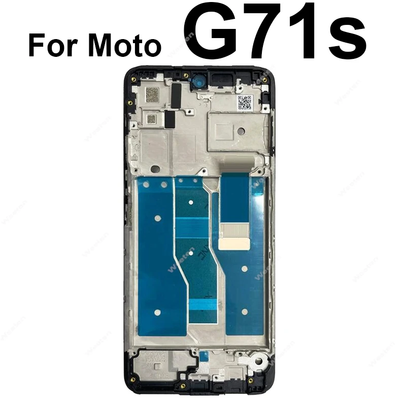 LCD Screen Middle Frame Bezel Plate Panel Chassis For Motorola Moto G31 G41 G51 G71 5G G71s LCD Front Frame Housing Repair Part