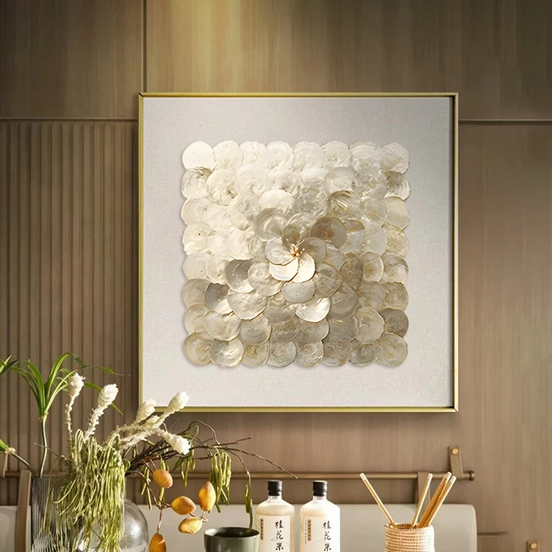 Retro Decorative Painting Living Room Wall Decorative Paintings Entrance Hall Creative Painting Luxury Artistic Home Decoration