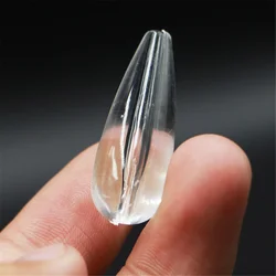 10pcs Clear Bombard Fishing Float Sinking-down Float Acrylic Lead Sinker Flying Bait Long Shot Throwing Aid Lure Fishing Tools