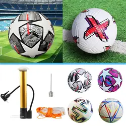 Bolas de futebol macio profissional do plutônio, esportes ao ar livre liga futebol, treinamento de futebol, jogo futbol, alta qualidade, no. 5, 2024