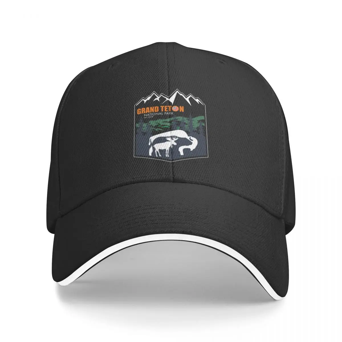 GRAND TETON NATIONAL PARK Baseball Cap Bobble Hat Hat Beach Visor Male Women's