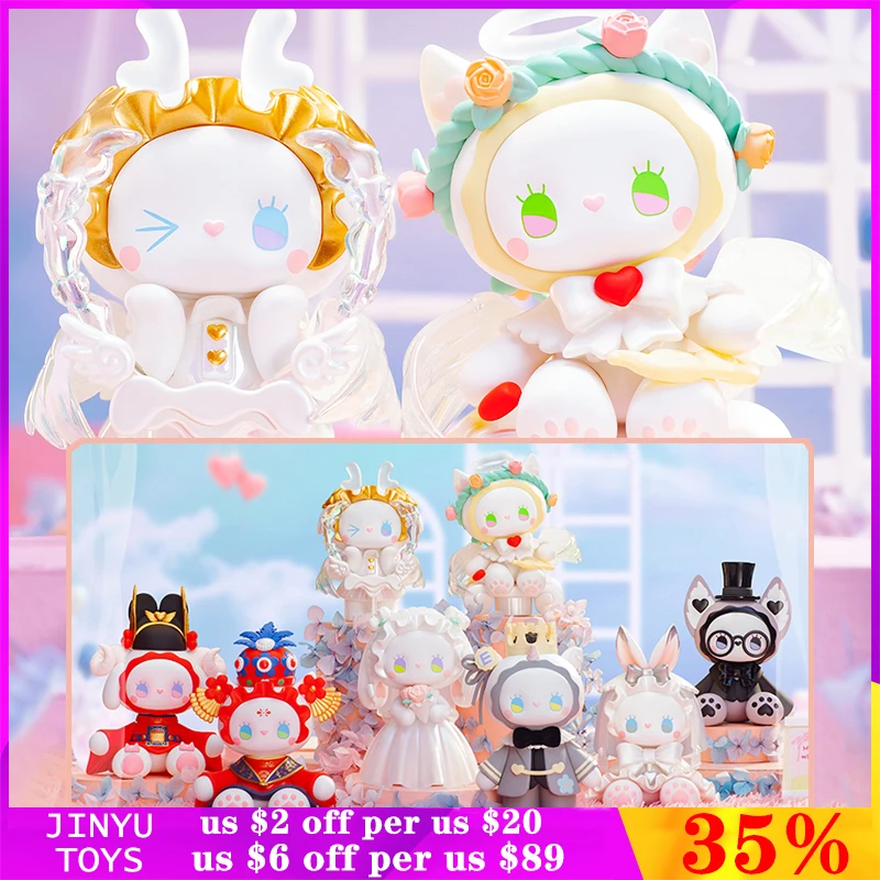 

Original EMMA Secret Forest Wedding Series Mystery Box Cute Anime Figure Kawaii Desktop Ornament Trendy Toy Girl Birthday Gift