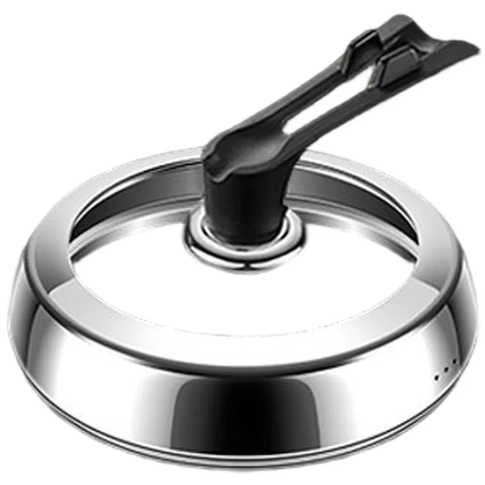 

Kitchen Pot Lid 304 Stainless Steel Tempered Glass Cover Multi Size Fits Different Pots and Pans with Vent Holes