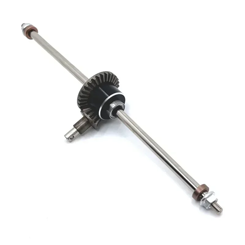 Części do samochodów RC MN128 MN86 G500, metalowe ulepszone mechanizmy różnicowe przedniej i tylnej osi