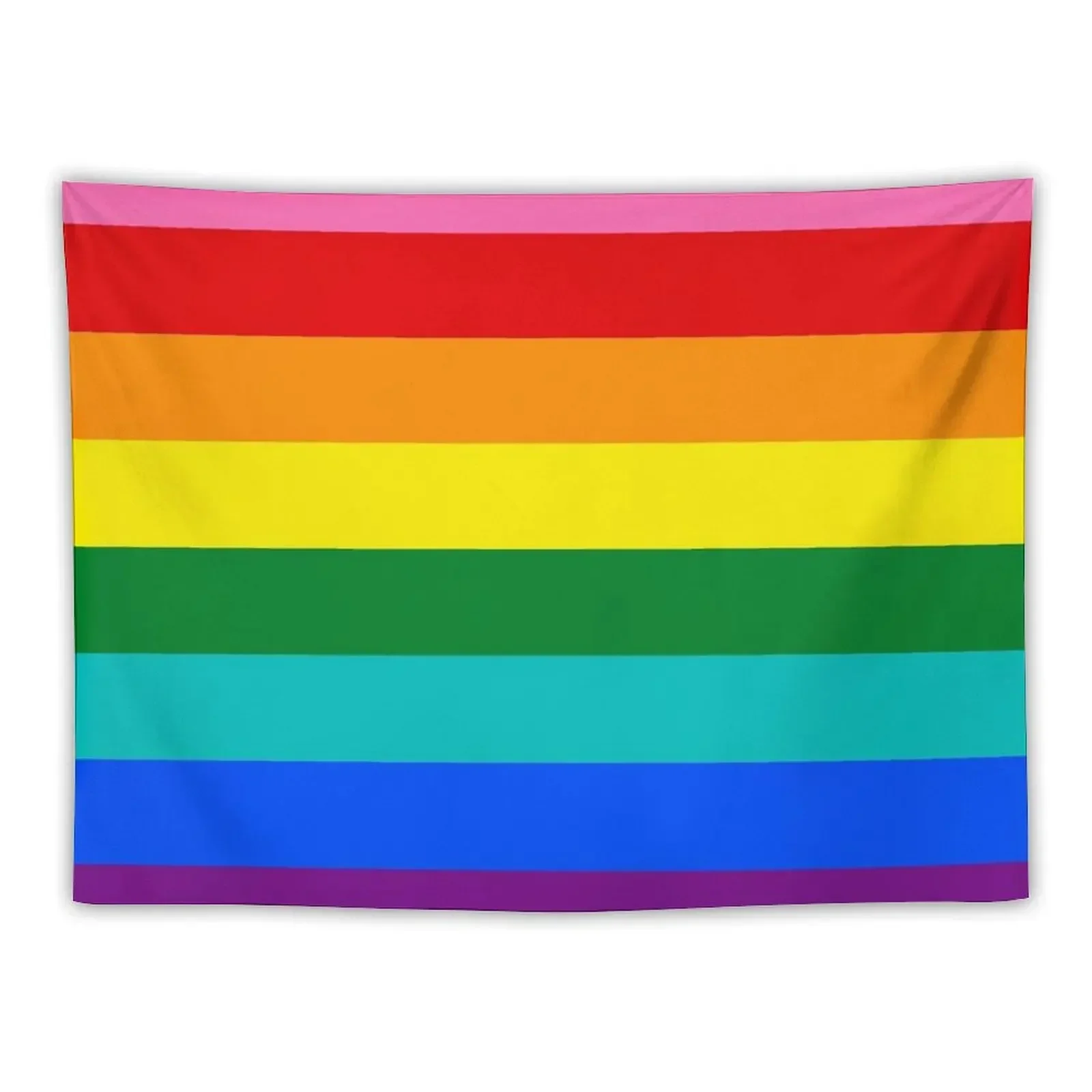 ORIGINAL 1978 GILBERT BAKER 8 STRIPES RAINBOW FLAG LGBTQ+ PRIDE Tapestry Outdoor Decoration Cute Room Things Tapestry