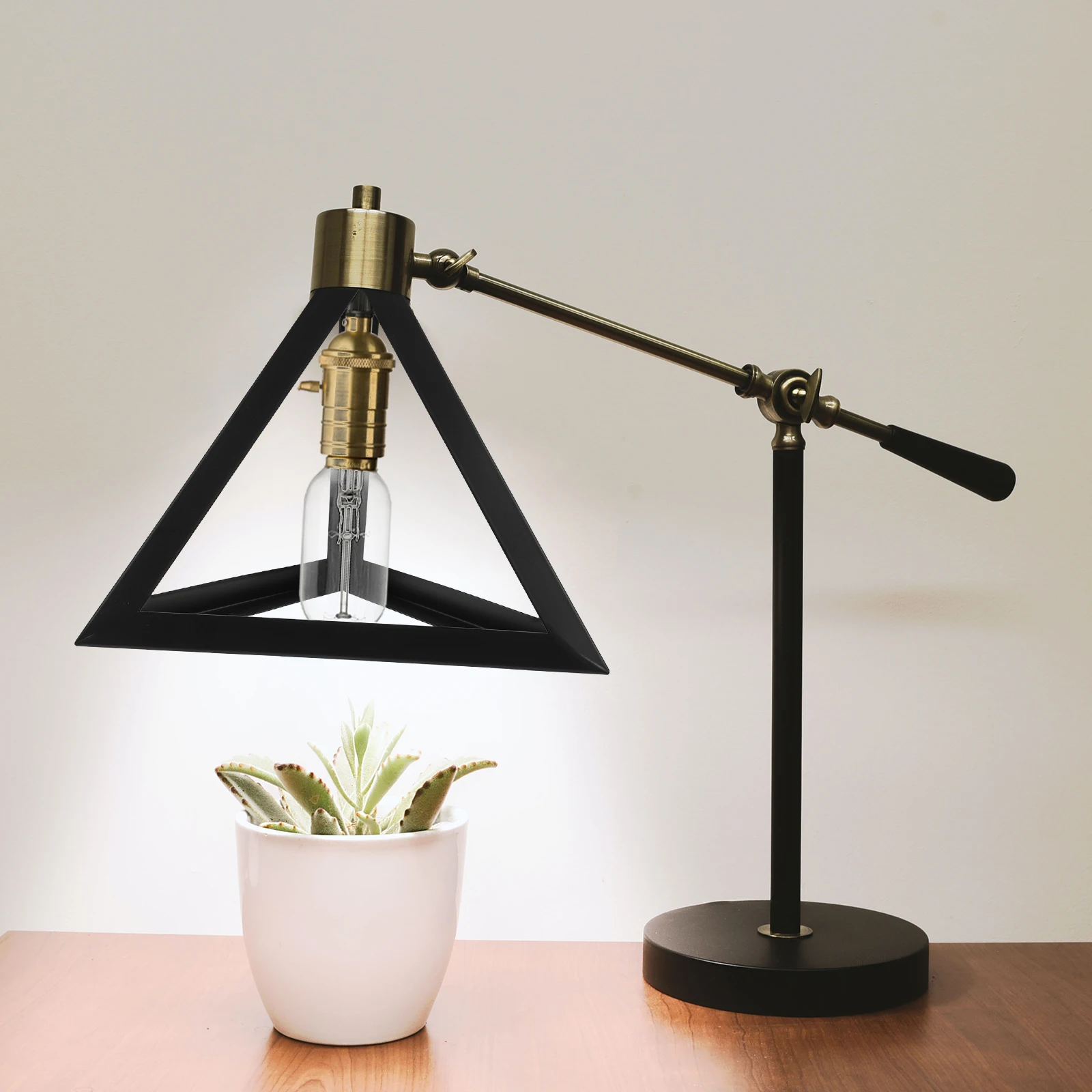 

DIY Lamp Shade Ring Fitter Vintage Frame Wrought Covers Ceiling Lamp Decor 10mm Socket Mount Simple Style